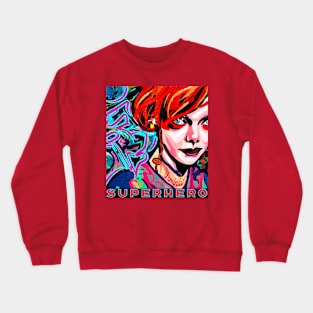 Feminist Superhero - Crewneck Sweatshirt